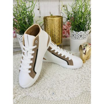 MooM sportos bokacipő, fehér