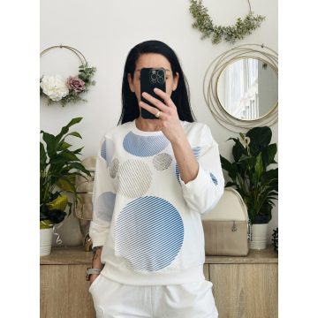 Megi körös felső, kiráykék