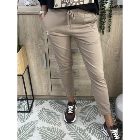 Megi Annamari nadrág, homokszürke