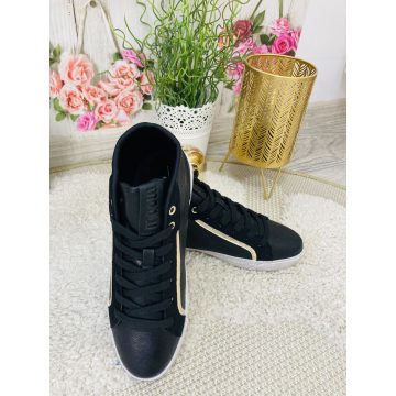 MooM sportos bokacipő, fekete