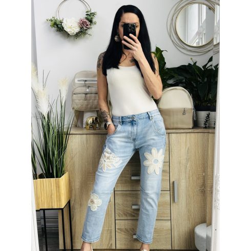 Virágos olasz farmer