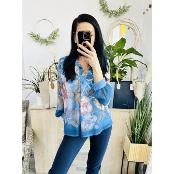 Tina mintás felső, virágos