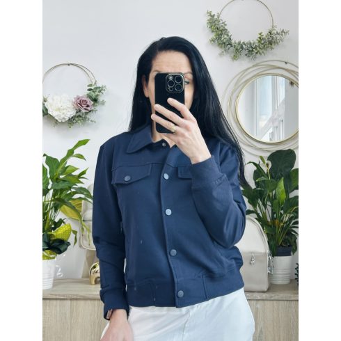 Megi kabátka, sötétkék