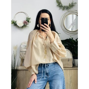 Manosque pille vékony felső, mogyoró